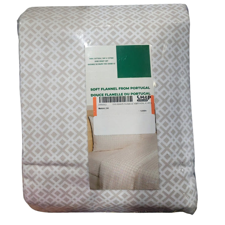Soft Flannel Sheet Set from Portugal