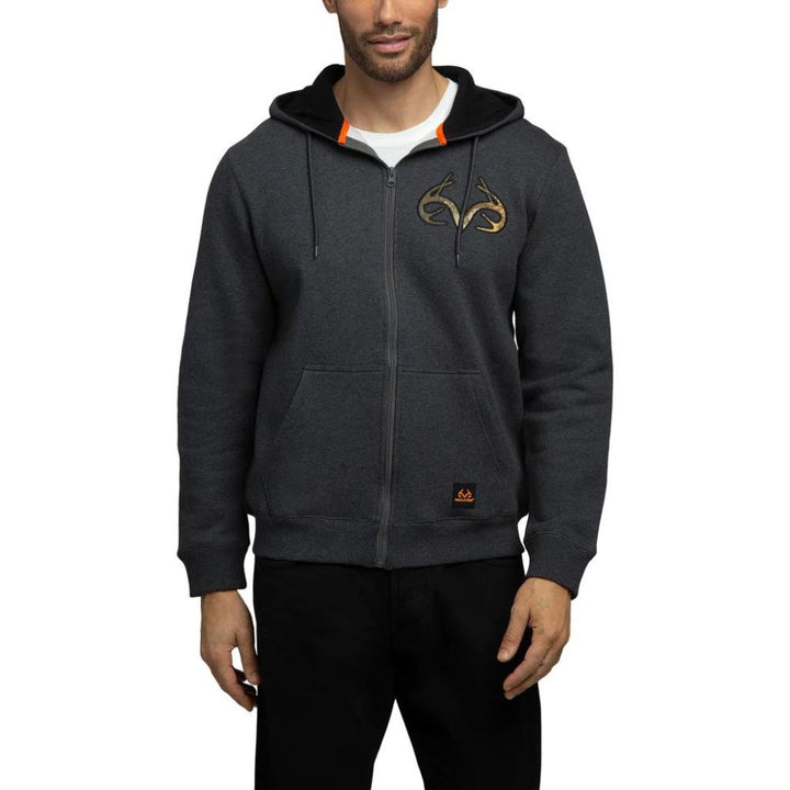 Realtree - Coton ouaté à capuche zippé