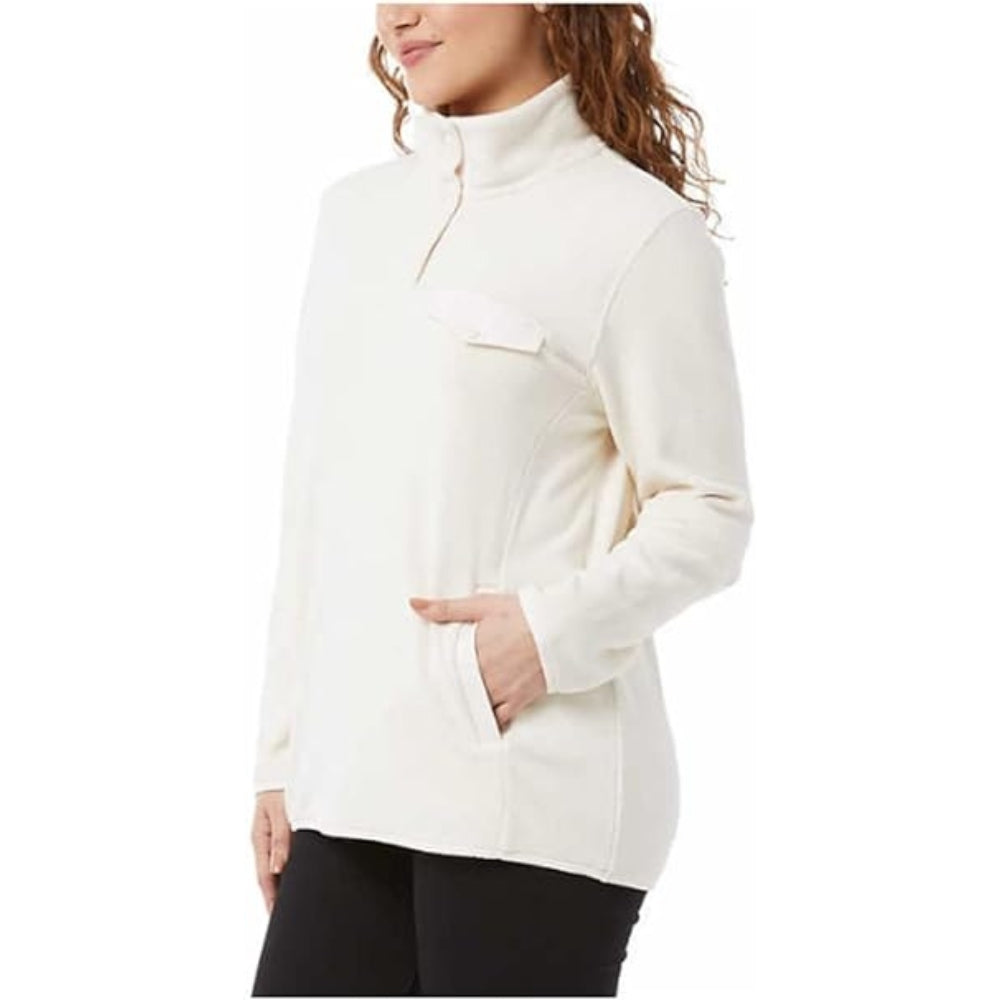 32 Degrees - Pull en polaire avec snap