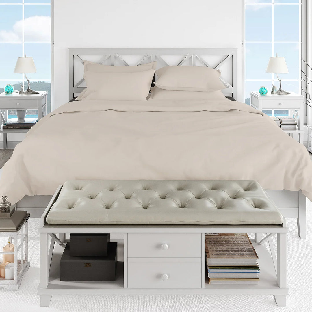 Swiss Collection - Ensemble de draps en coton, 6 pièces