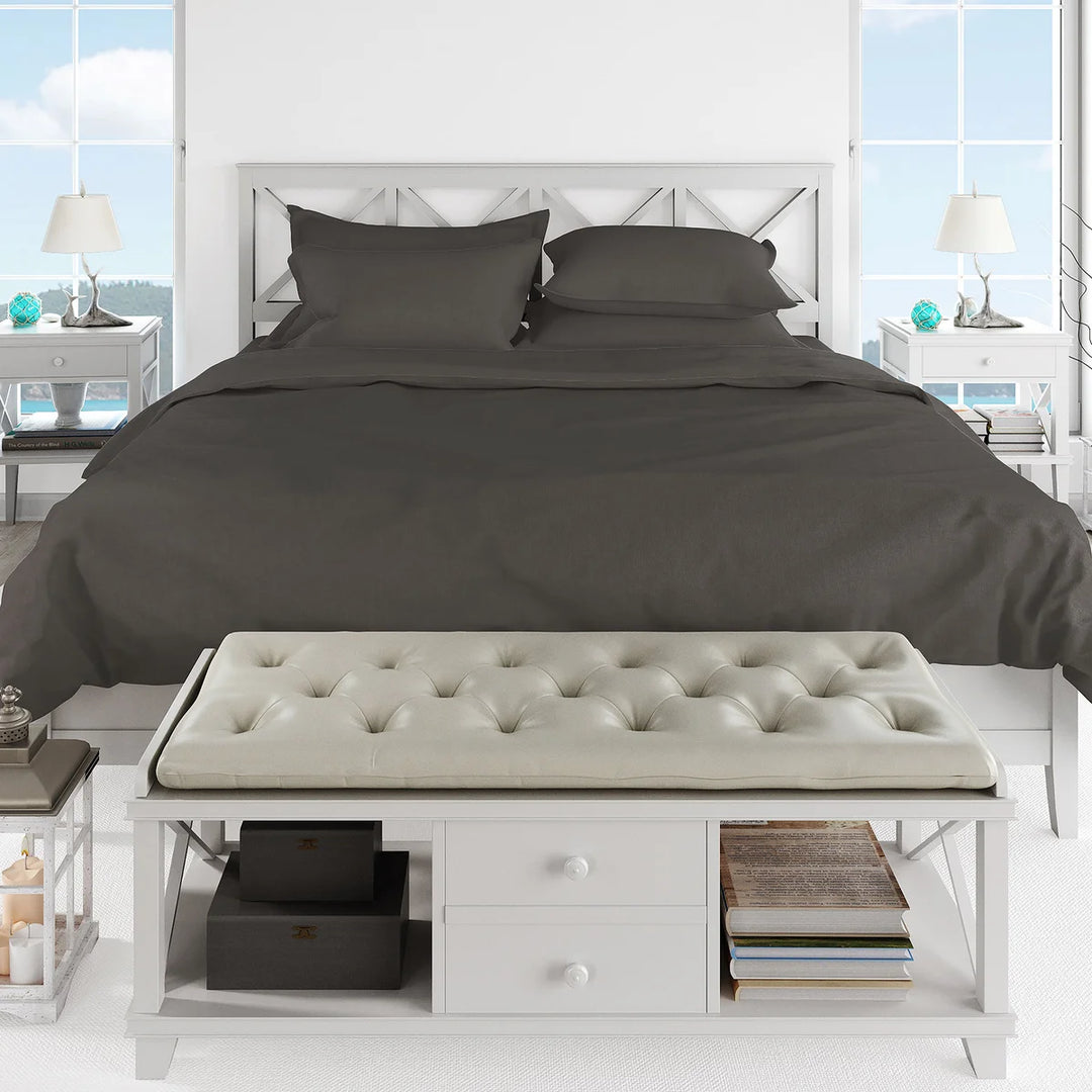 Swiss Collection - Ensemble de draps en coton, 6 pièces