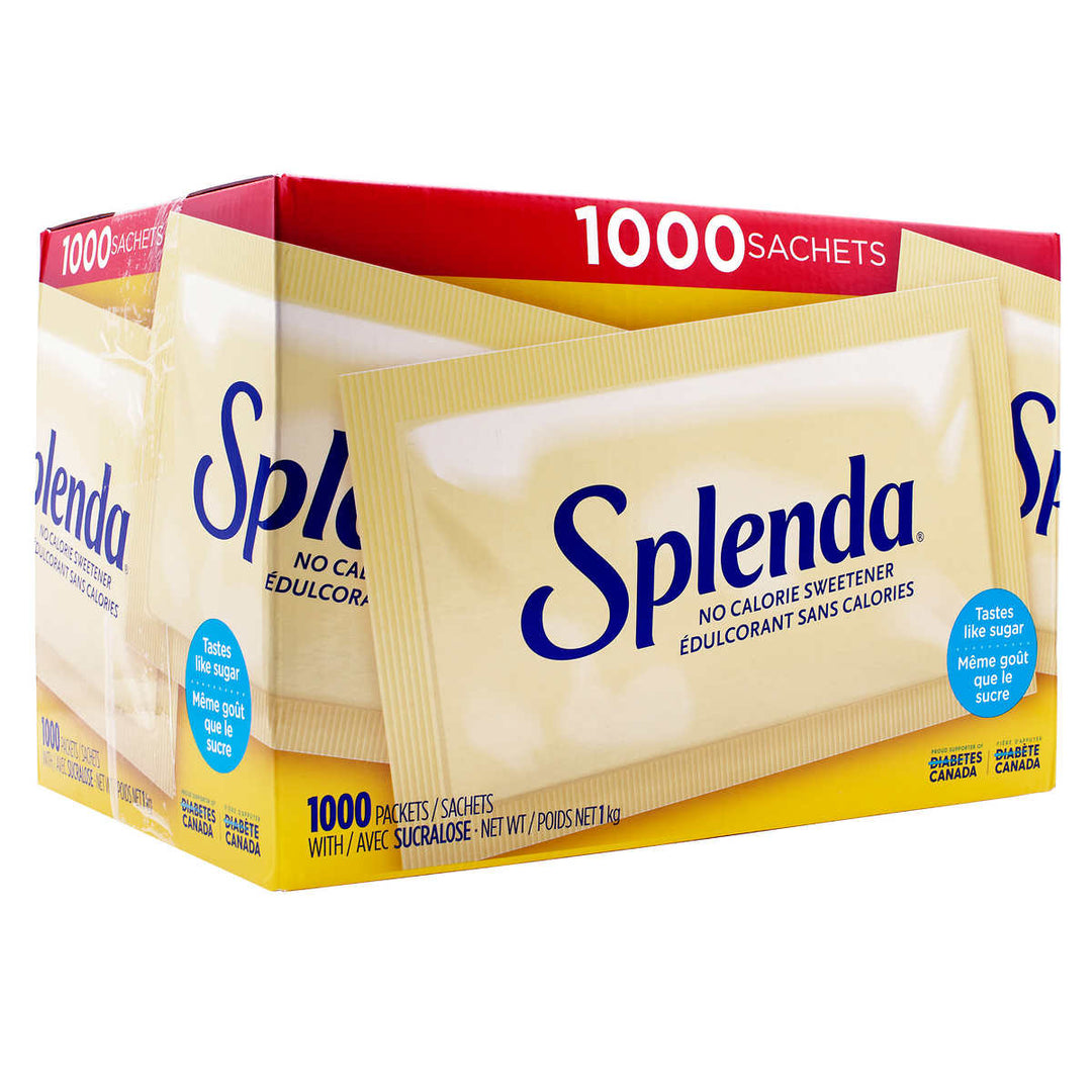 Splenda - No-Calorie Sweetener Packets, 1000 Units