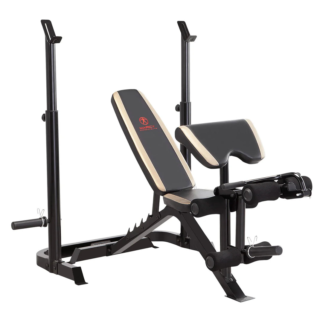 Marcy - Banc de musculation olympique, 2 pièces