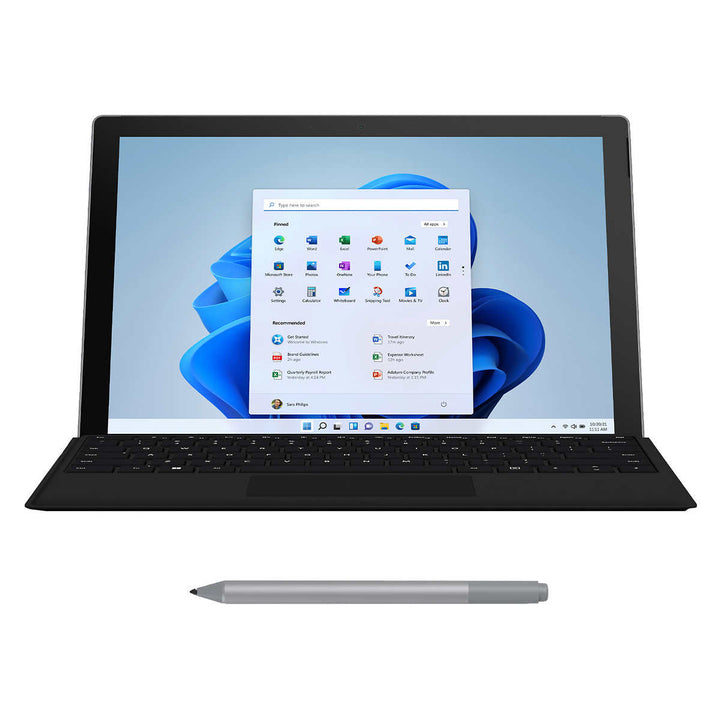 Microsoft - Microsoft Surface Pro 7+ Bundle - 11th Gen Intel Core i5 - W 11