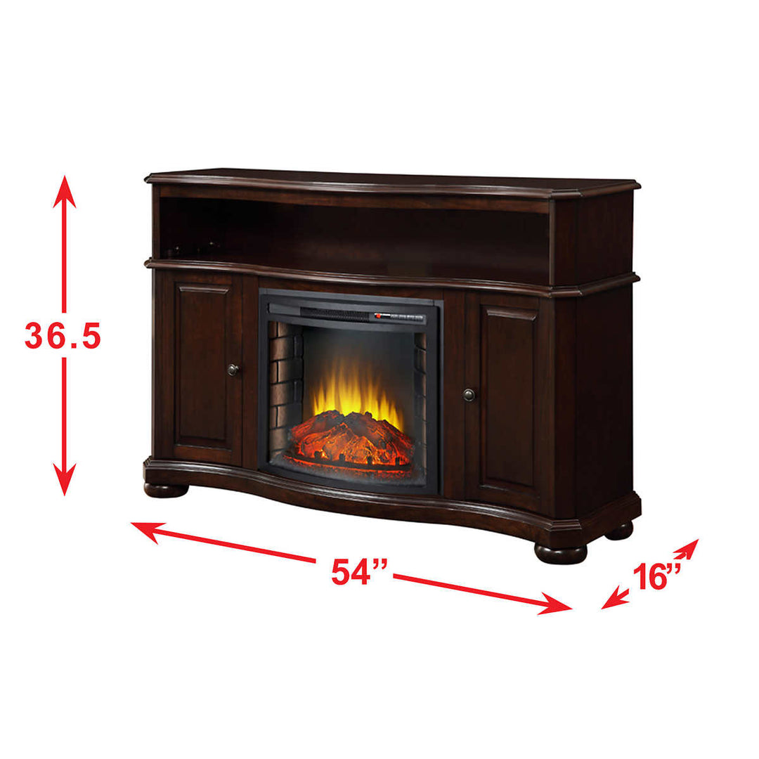 Pleasant Hearth – Merrill Electric Fireplace TV Stand