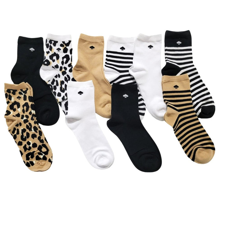 Kate Spade - Chaussette, paquet de 10 paires pour femmes