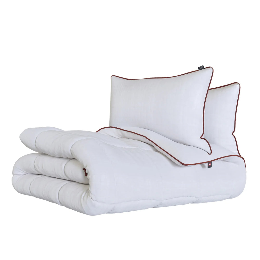 Swiss Comforts - Ensemble couette et oreiller, 3 pièces de la collection Renaissance