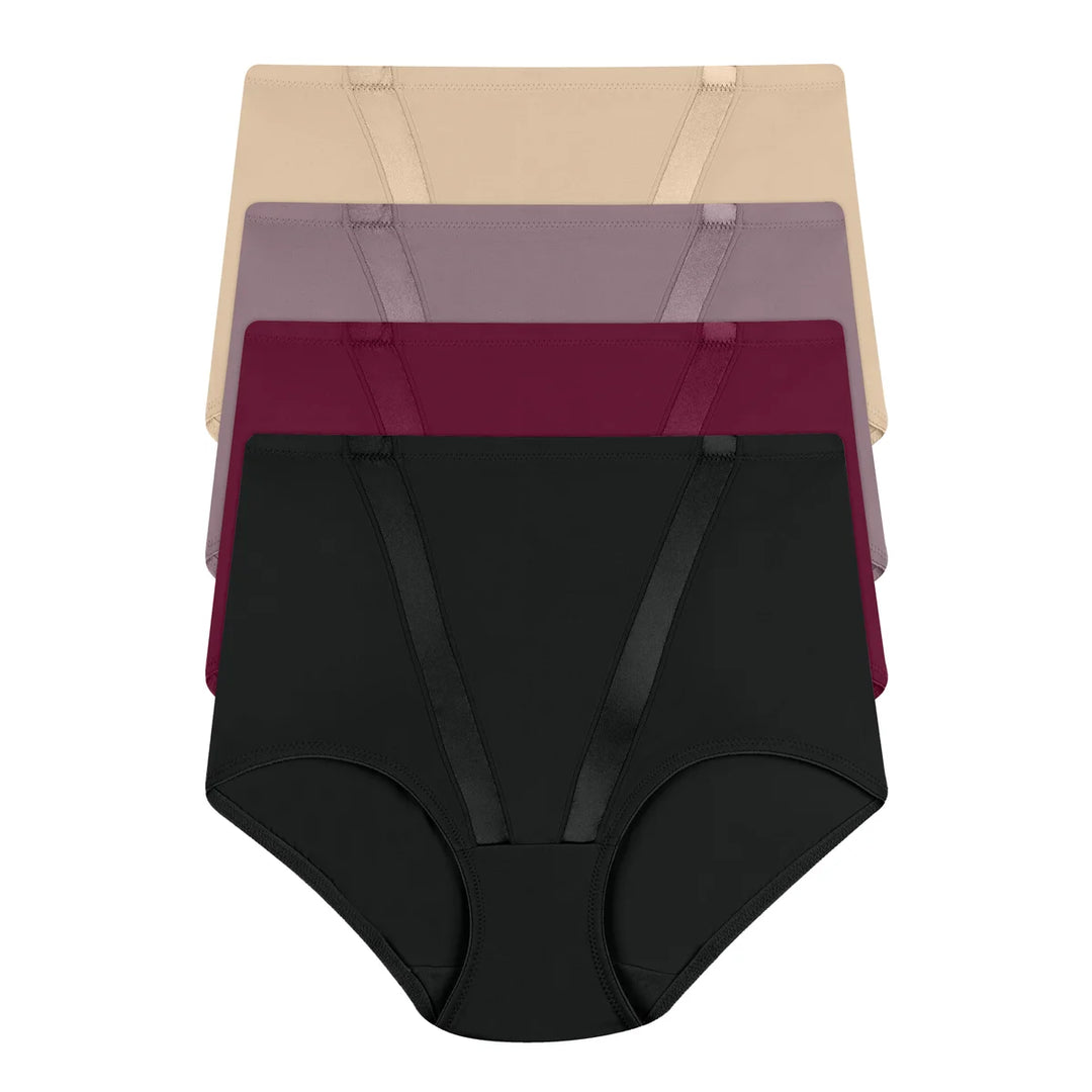 Maidenform - Culottes ventre plat, paquet de 4