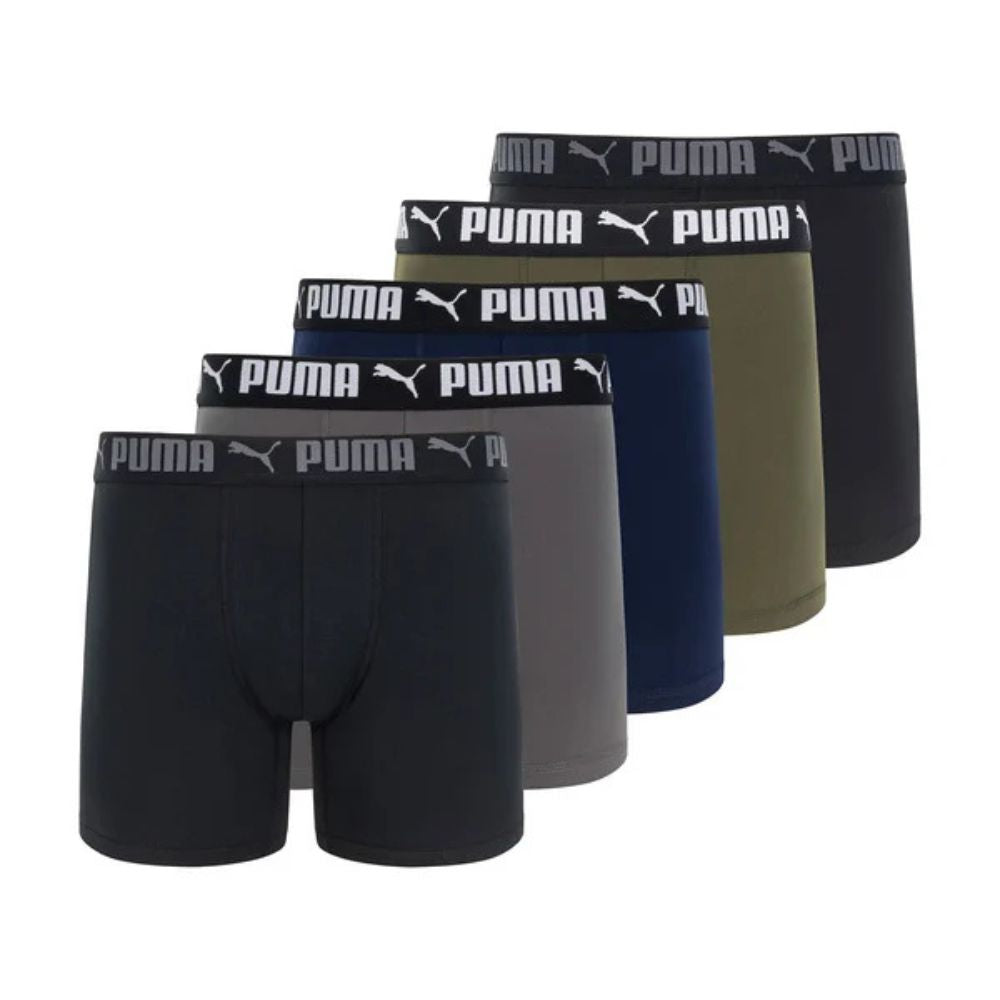 Puma - Boxers active, paquet de 5