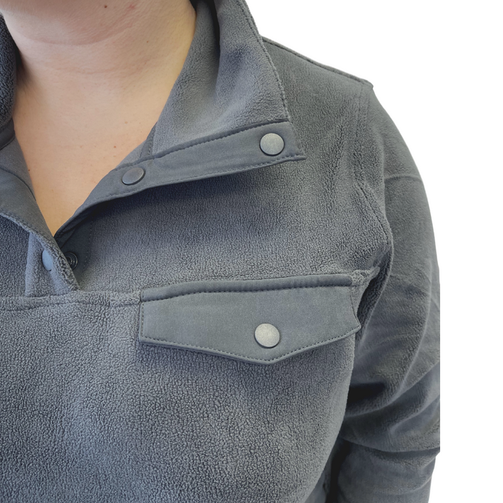 32 Degrees - Pull en polaire avec snap