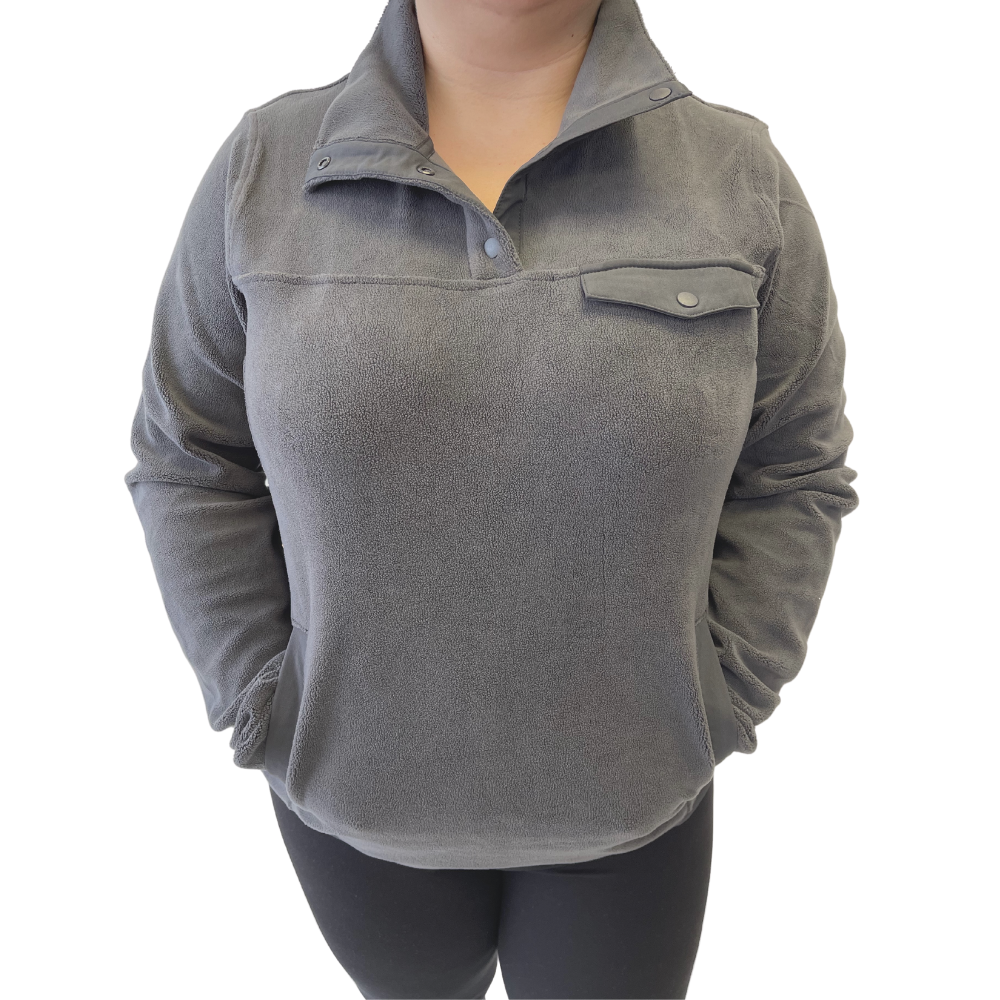 32 Degrees - Pull en polaire avec snap