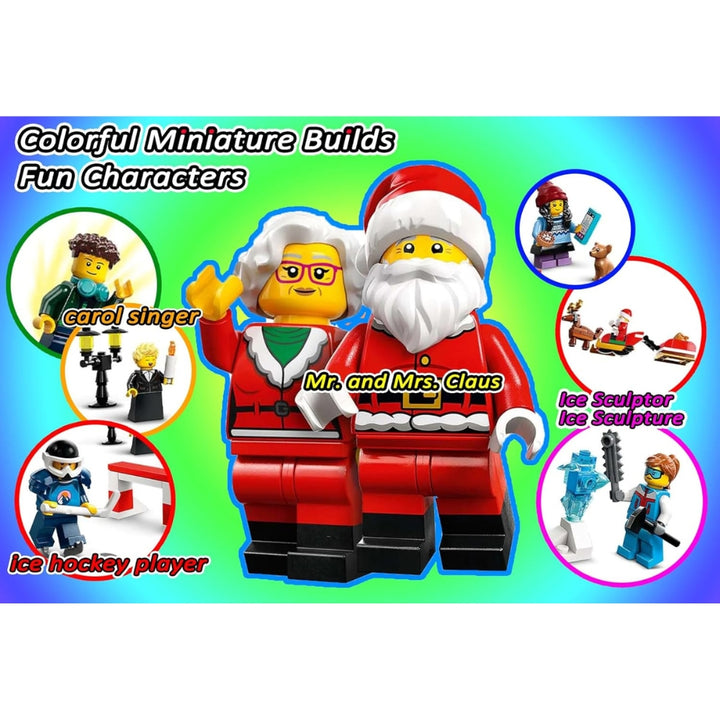 LEGO - Calendrier de l'Avent 2023 compte à rebours pour Noël - 60381
