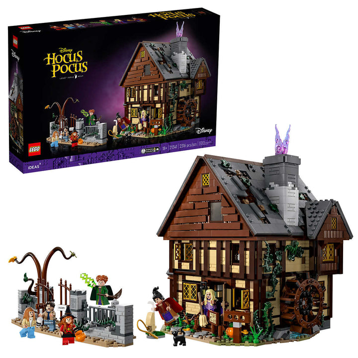 LEGO - Ideas Disney Hocus Pocus : La maison des sœurs Sanderson - 21341