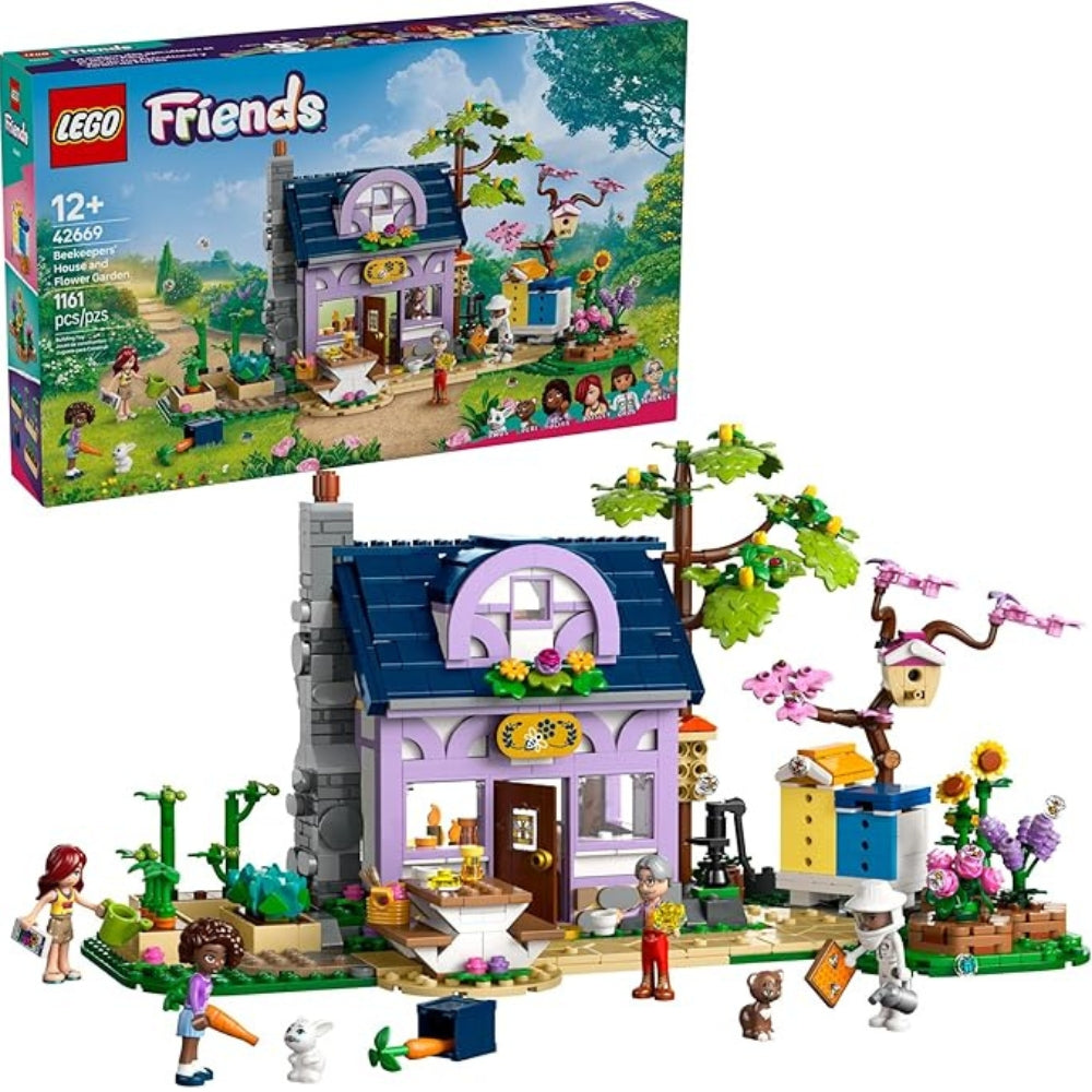 LEGO - Beekeeper House and Flower Garden Building Set Friends - 42669