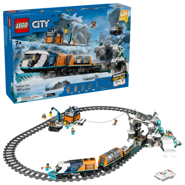 LEGO - Train Polar Express des explorateurs de l'Arctique - 60470