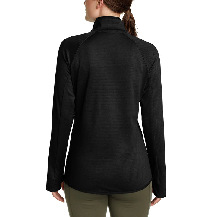 Eddie Bauer - Molleton Activator Grid avec demi-fermeture à glissière