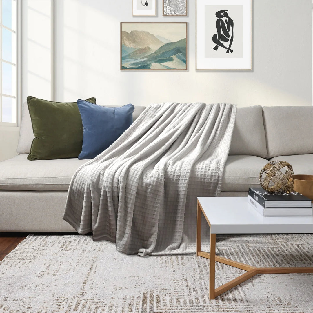 Life Comfort - Jeté texturé surdimensionné