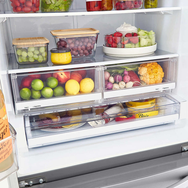 LG - 33" French Door Refrigerator, 25 cu ft