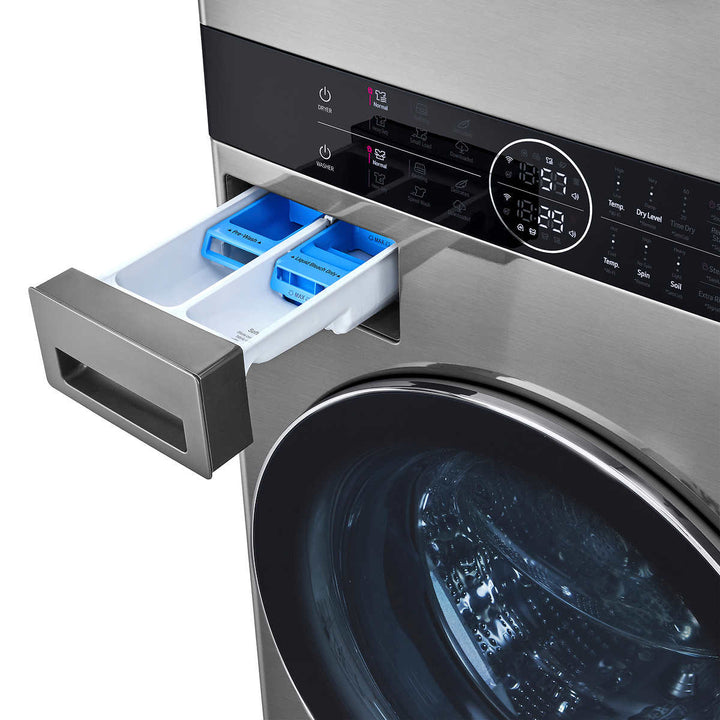LG - Unité simple WashTower laveuse de 5,2 pi³, sécheuse 7,4 pi³