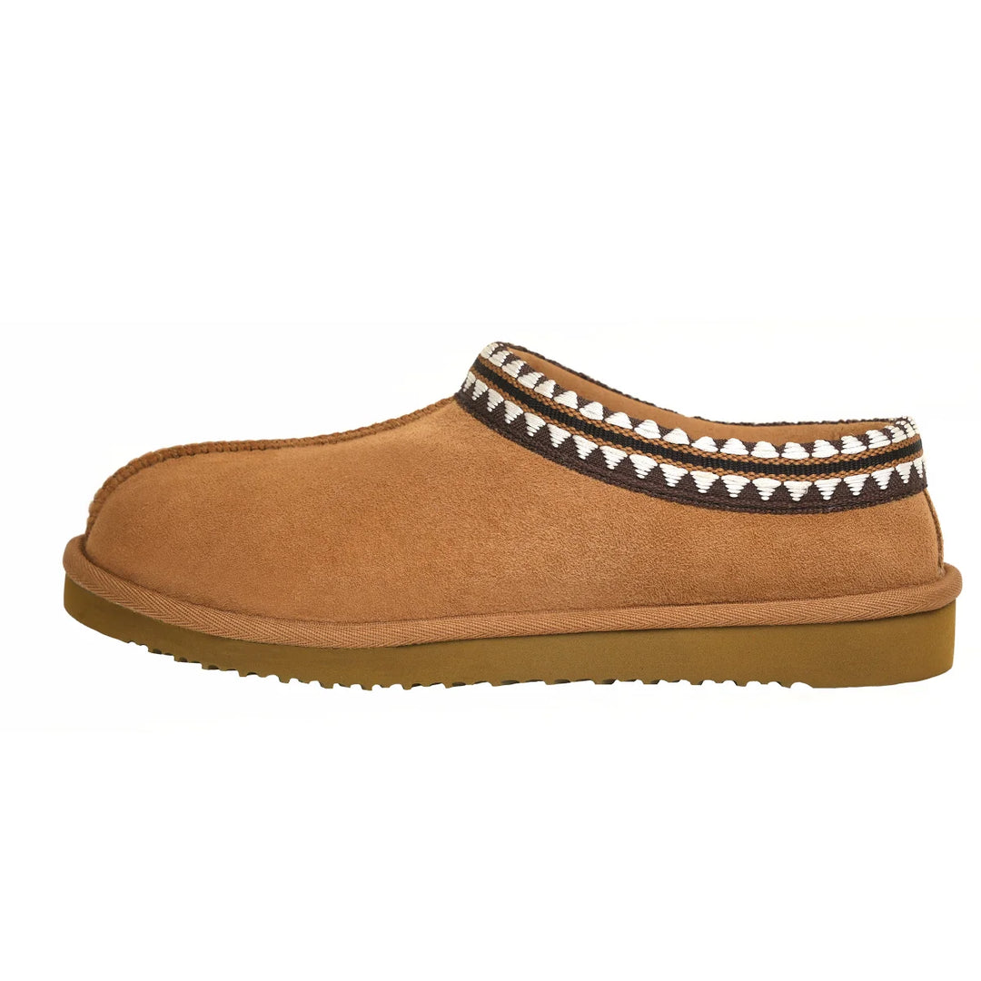 Kirkland Signature - Pantoufle en peau de mouton unisex