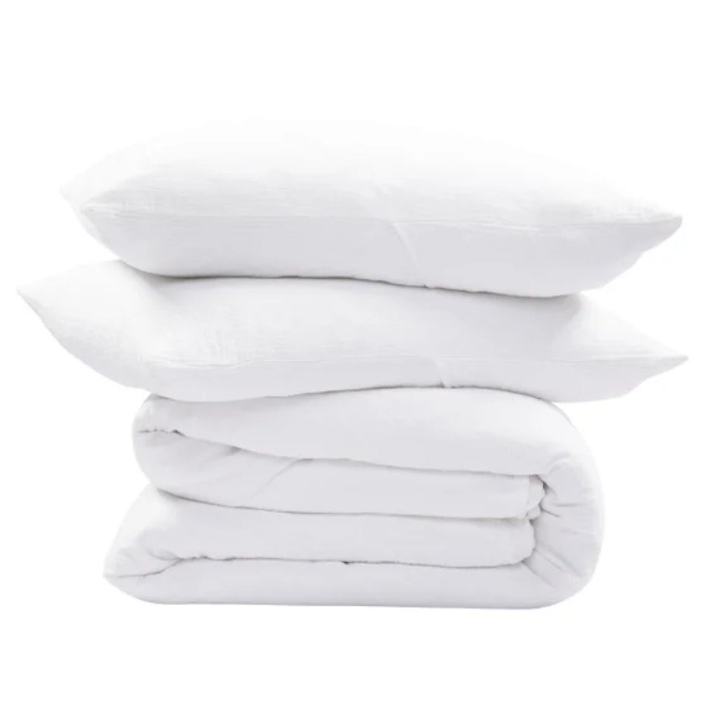 House & Home by Lynda Reeves - Muslin Duvet Cover Set