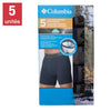 Columbia - Men's boxers, pack of 5