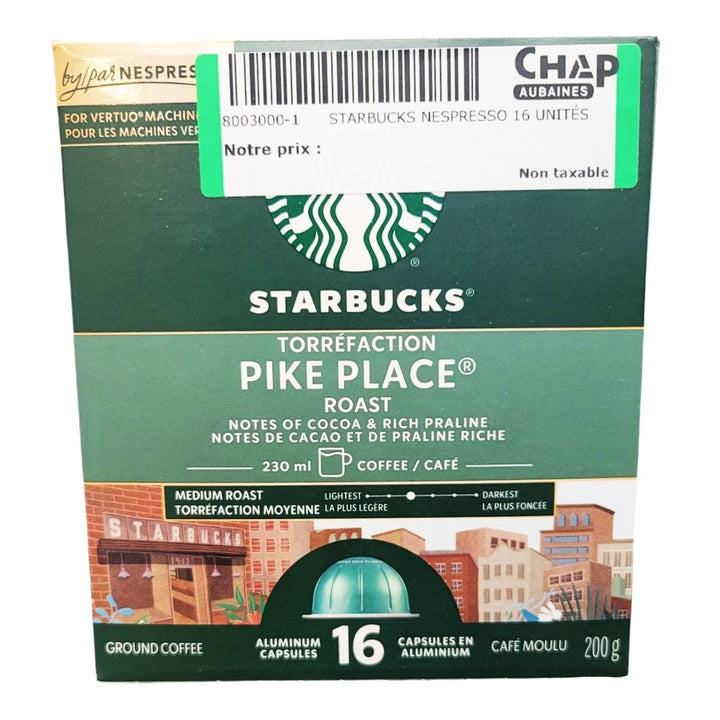 Starbucks by Nespresso for Vertuo Line Coffee Capsules