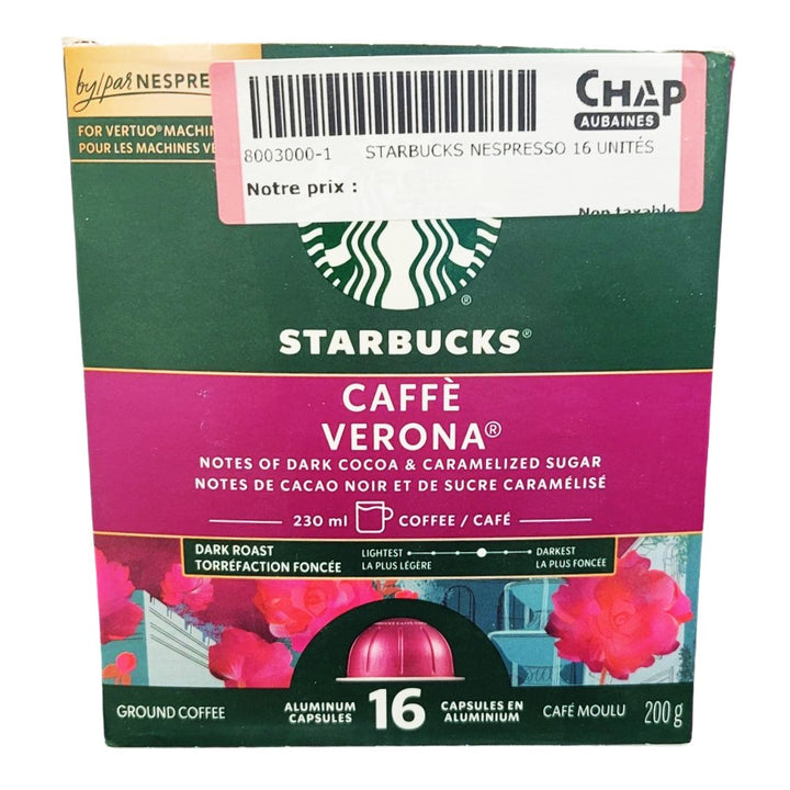 Starbucks by Nespresso for Vertuo Line Coffee Capsules