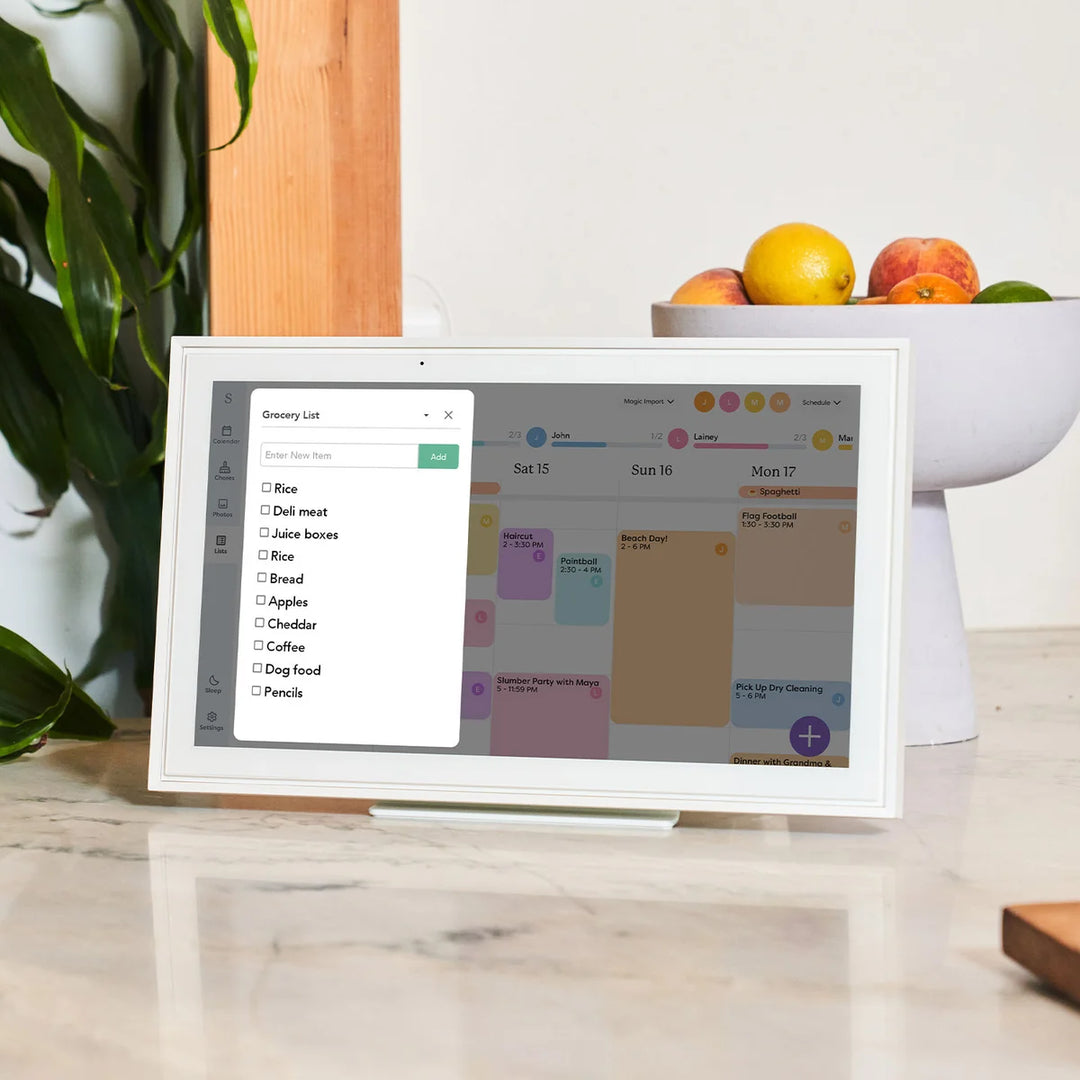 Skylight - Calendrier et organisateur à écran tactile intelligent 15 po