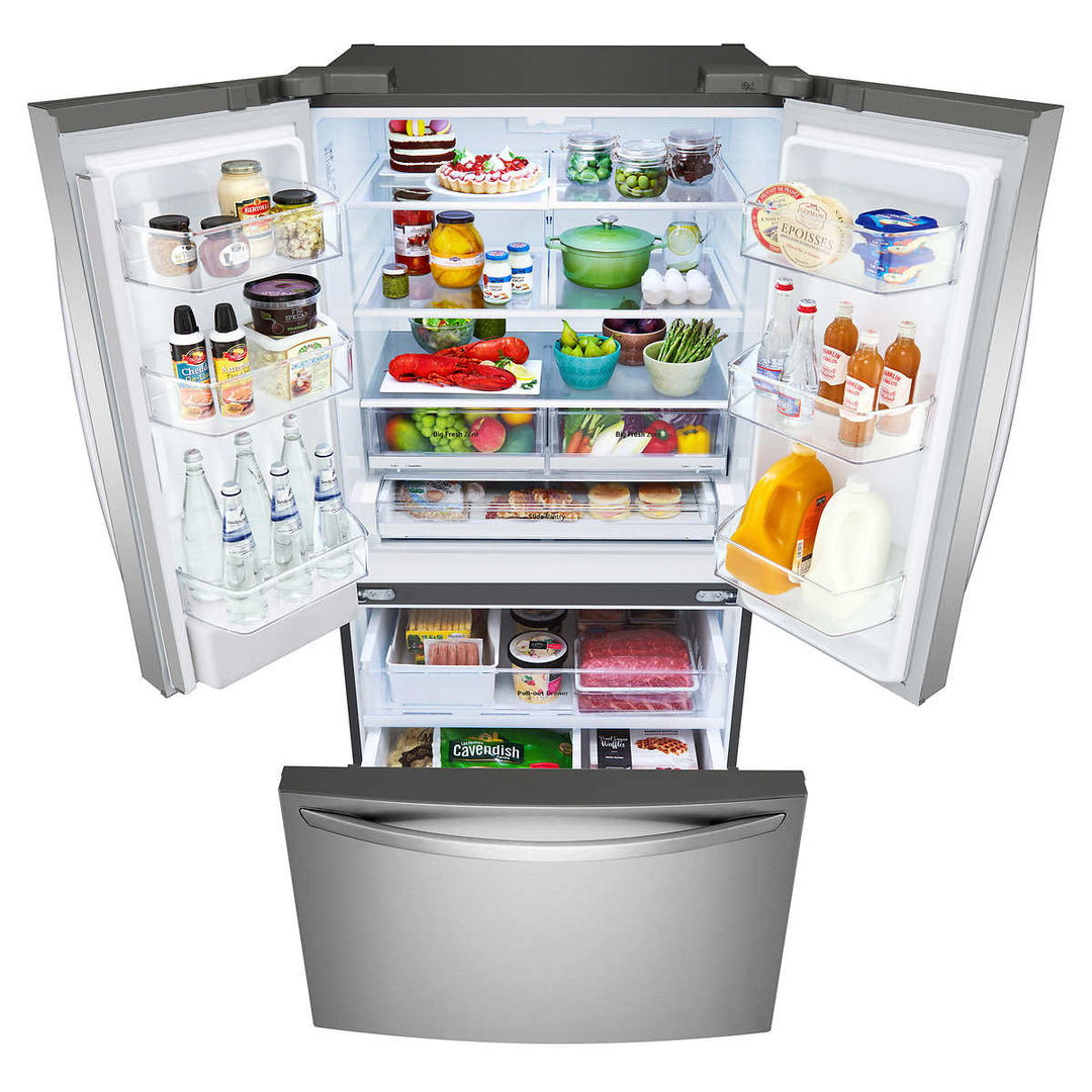 LG - 36 in and 29 cu ft Refrigerator