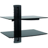 TygerClaw LCD8212BLK Double Layer DVD Stand