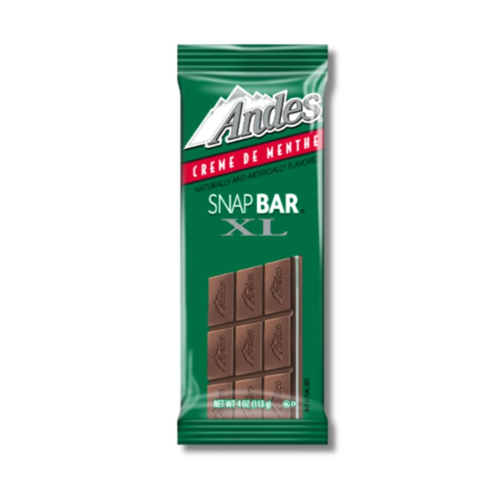 Andes - Crème De Menthe Snap bar XL chocolate bar
