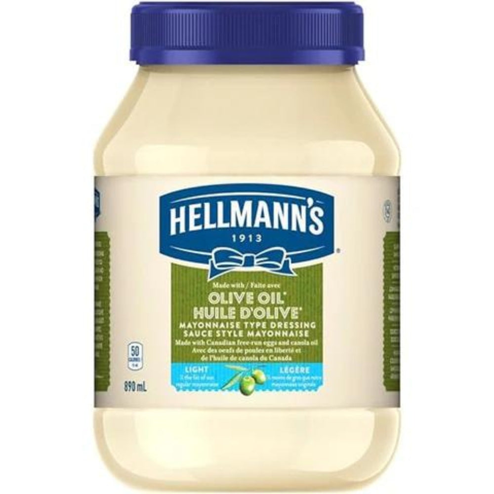 Hellmann's - Olive Oil Mayonnaise Gluten-Free 890 ml