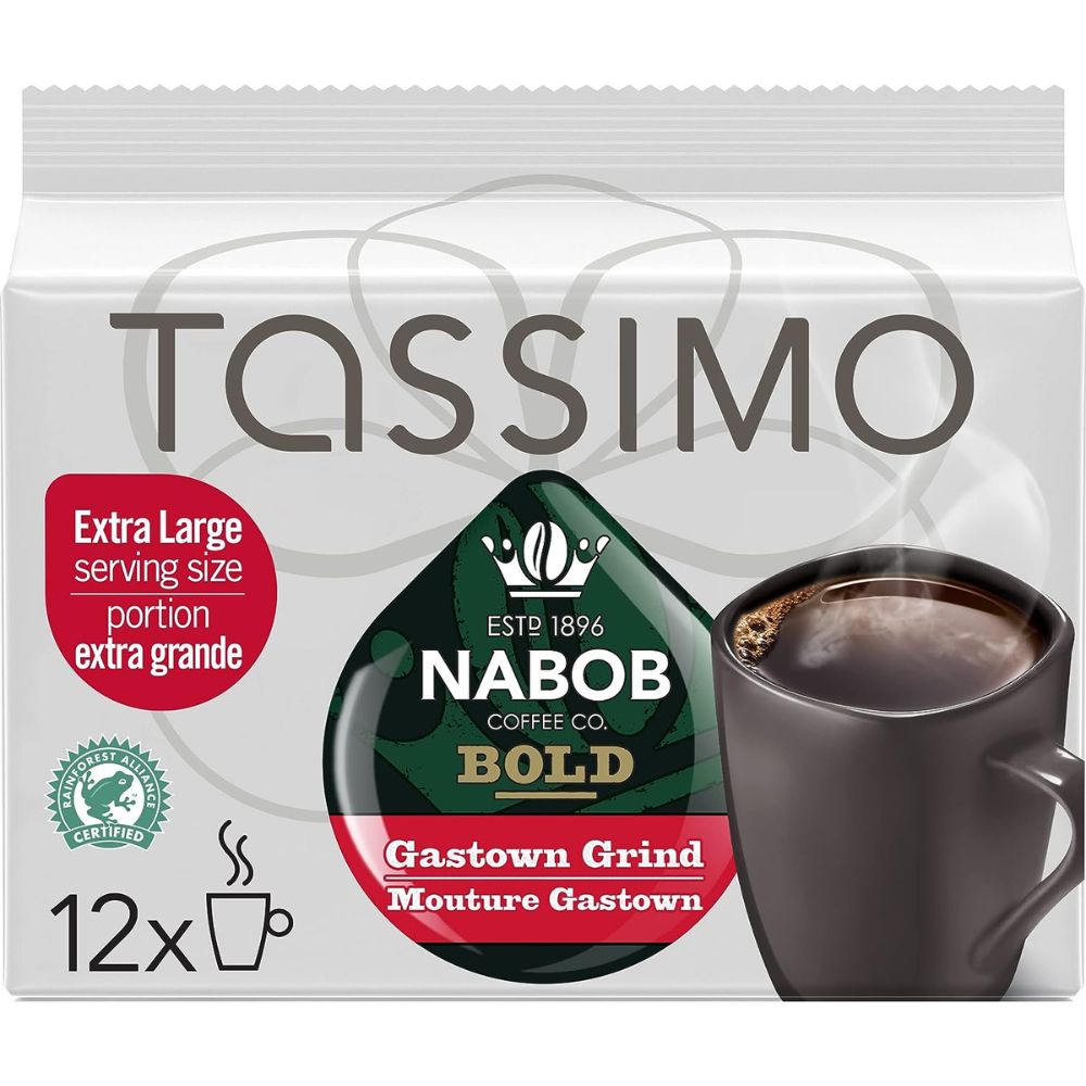 Tassimo - Nabob Bold Gastown Grind Coffee, 12 cups