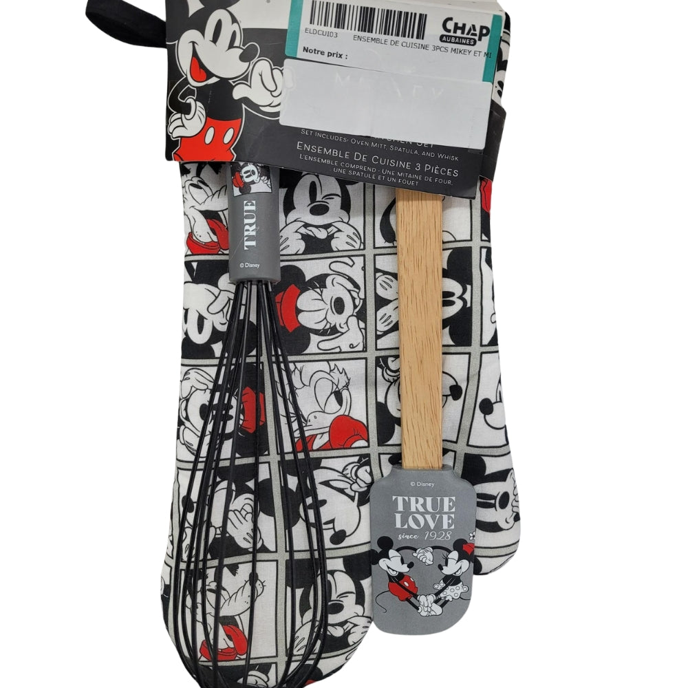 Disney - Ensemble de cuisine, 3 pièces
