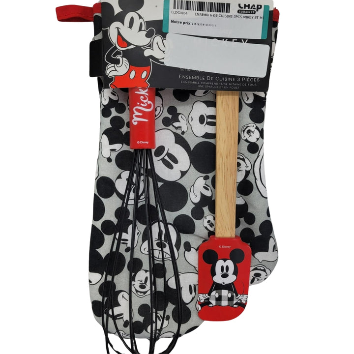 Disney - Ensemble de cuisine, 3 pièces