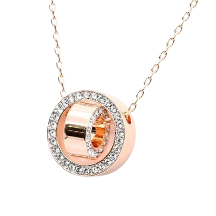 Swarovski - Hollow Pendant Rose Gold Plated, 5636500