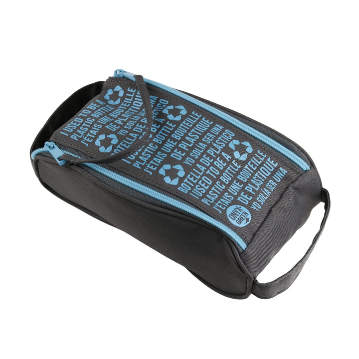 Onyx & Green - Étui à 2 fermetures éclairs