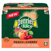 Perrier - Sparkling drink with peach and cherry