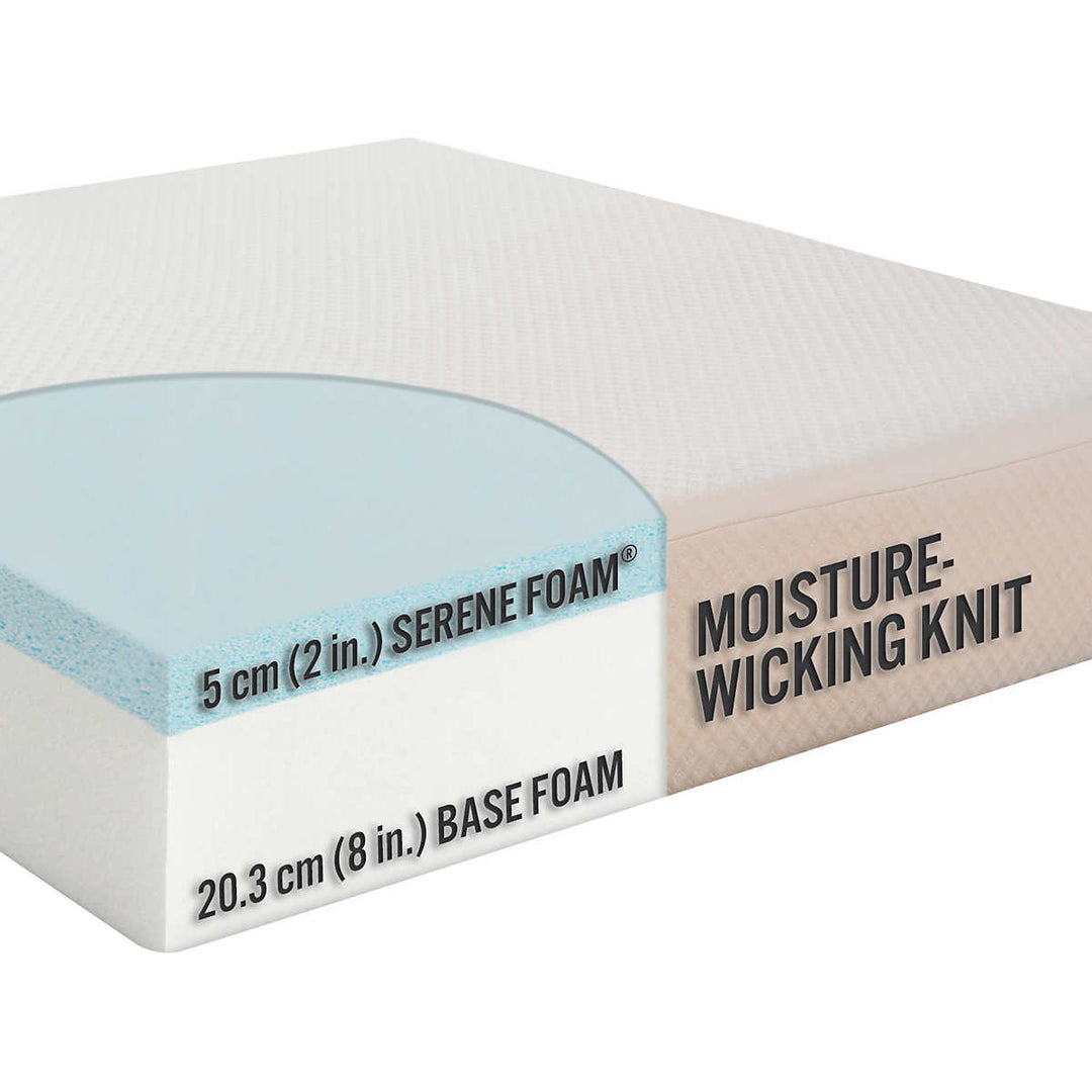 Comfort Tech – Foam mattress, medium firmness - Serene 