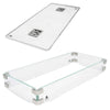 Outland 2-Piece Fire Table Wind Guard