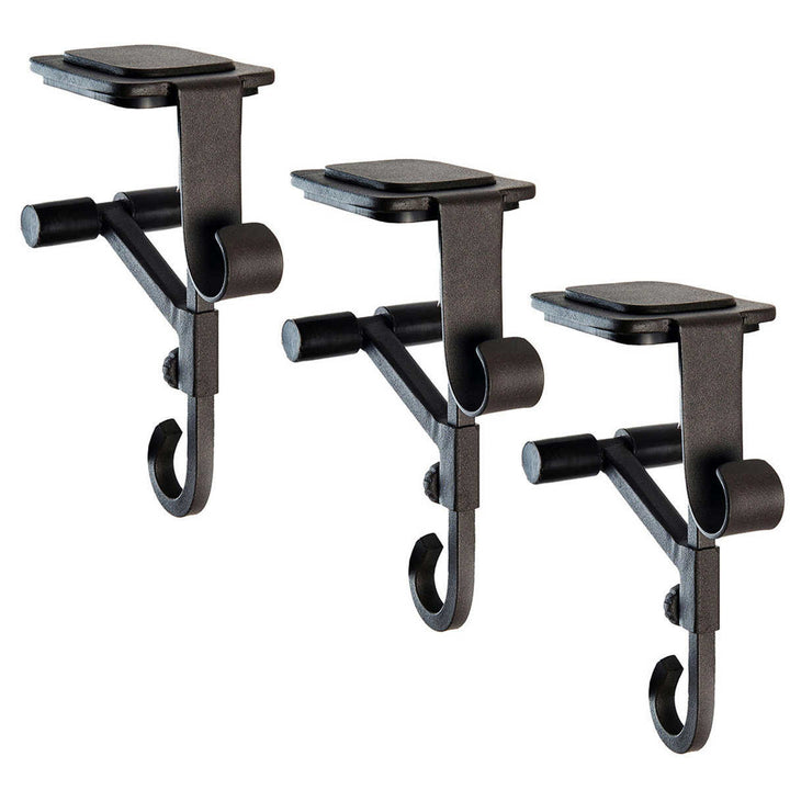 Ensemble 3 supports de cheminée pour guirlandes et bas de Noël