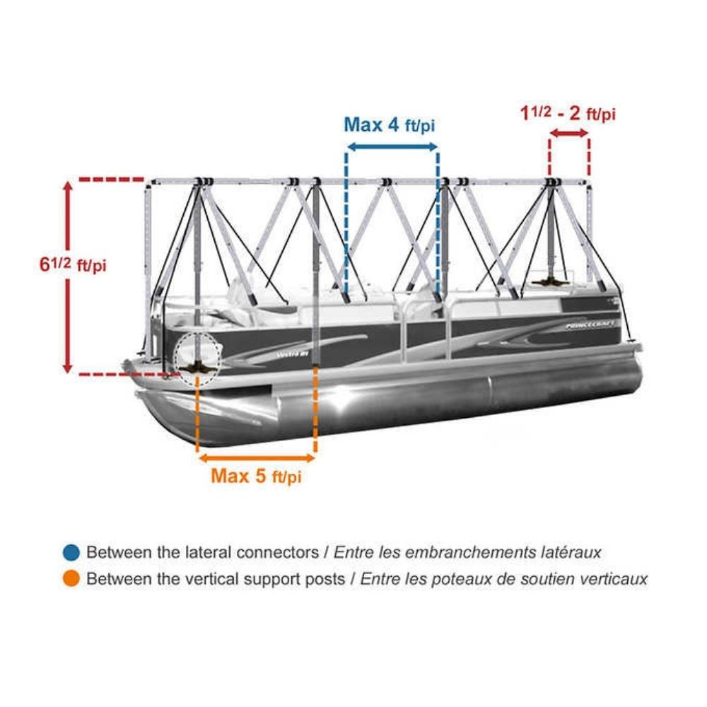 Navigloo Pontoon with Tarp