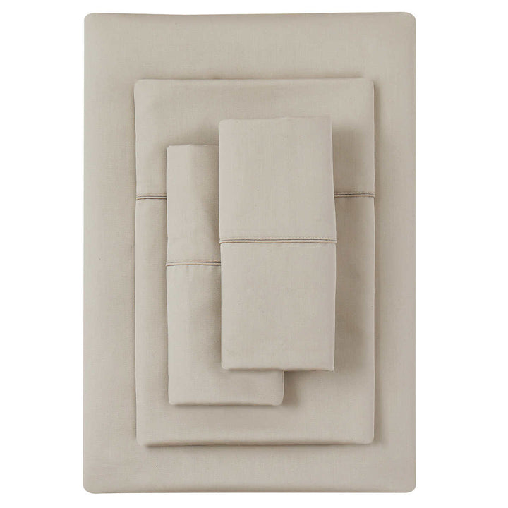 Kirkland Signature - Ensemble de draps 6 pièces à contexture de 680 fils