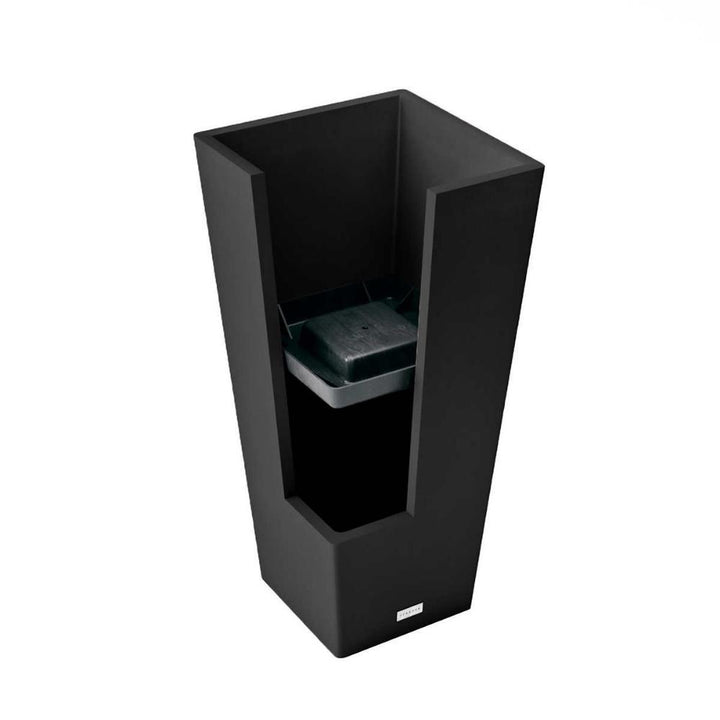 Veradek - Ensemble de 2 jardinières fuselées V-Resin