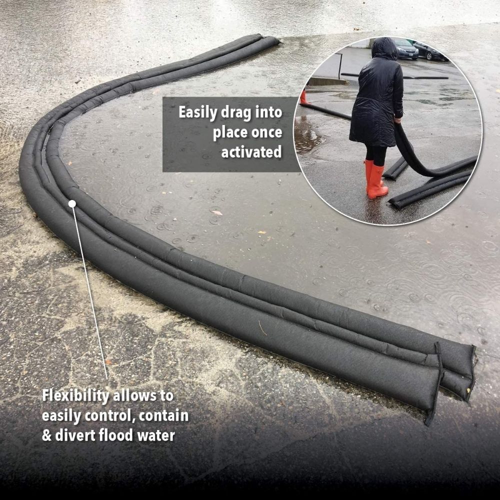 Quick Dam QD65- 1 barrière de 10 pieds anti-inondation