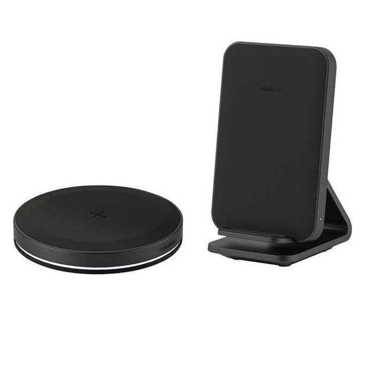 Ubio Labs - Ensemble avec support et station de charge sans fil 15 W