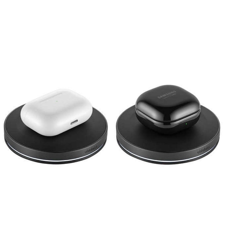 Ubio Labs - Ensemble avec support et station de charge sans fil 15 W