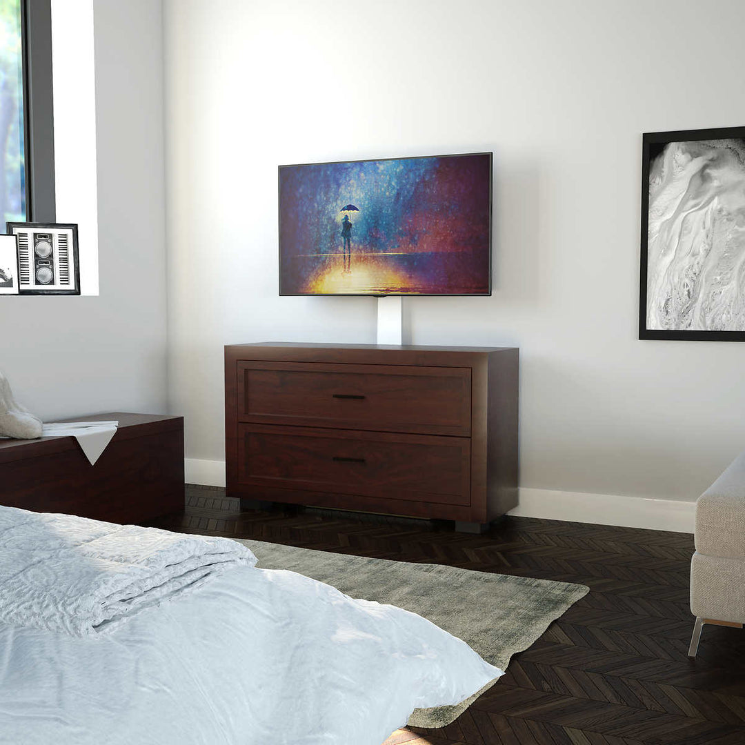 AVF - Support de télé pour plancher, pour télé allant jusqu’à 80 po