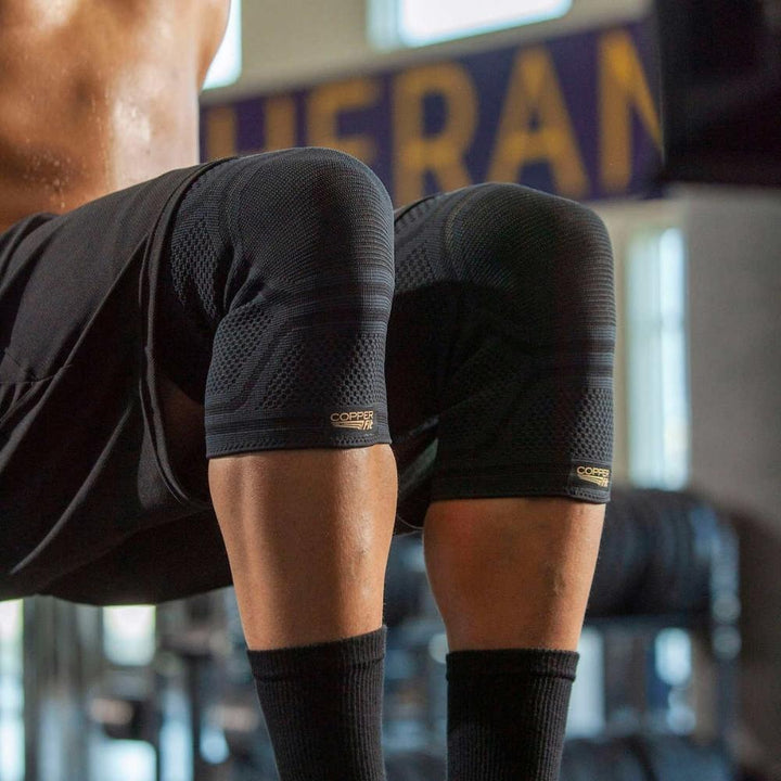 Copper Fit Elite - Ensemble de 2 genouillères de compression